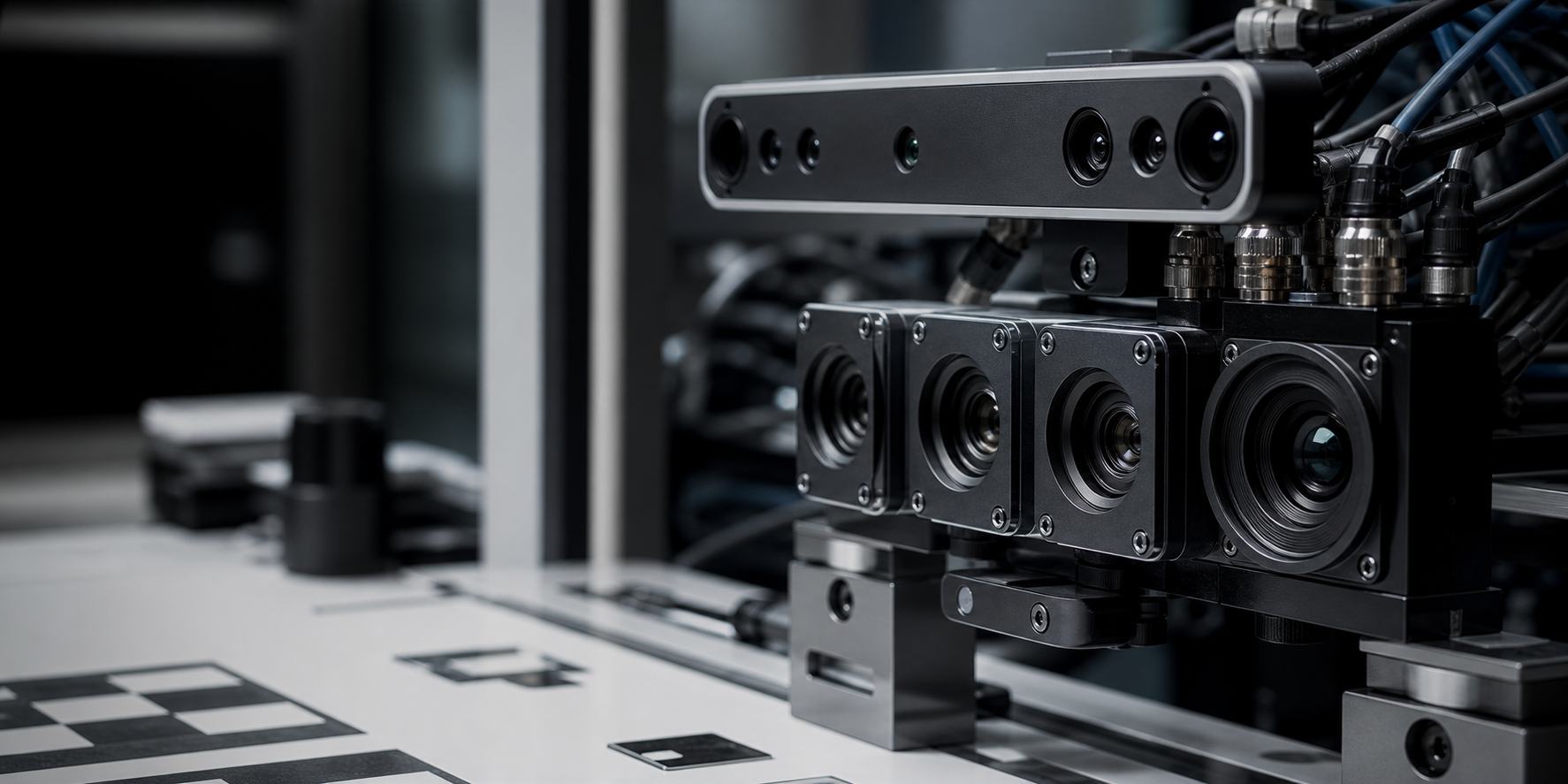 Industrial machine-vision array